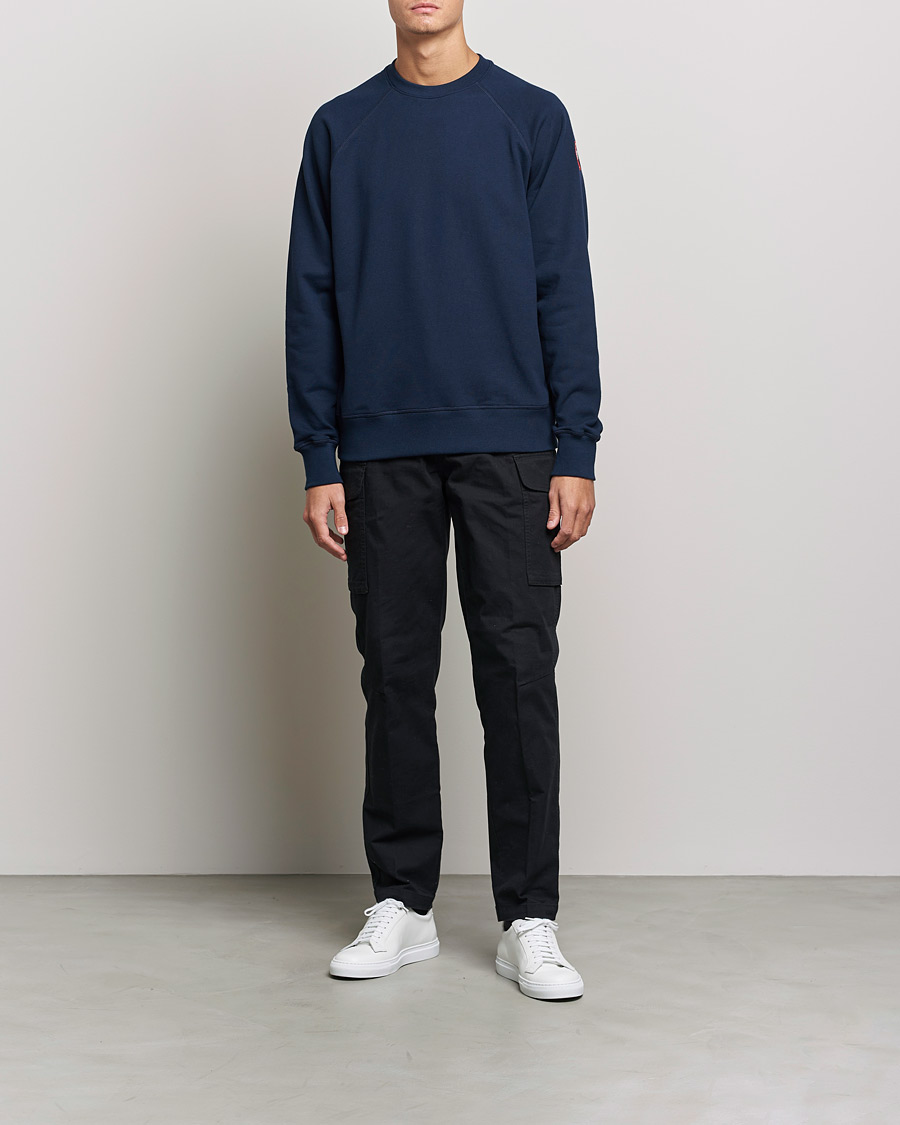 Herre | Gensere | Canada Goose | Huron Crewneck Atlantic Navy