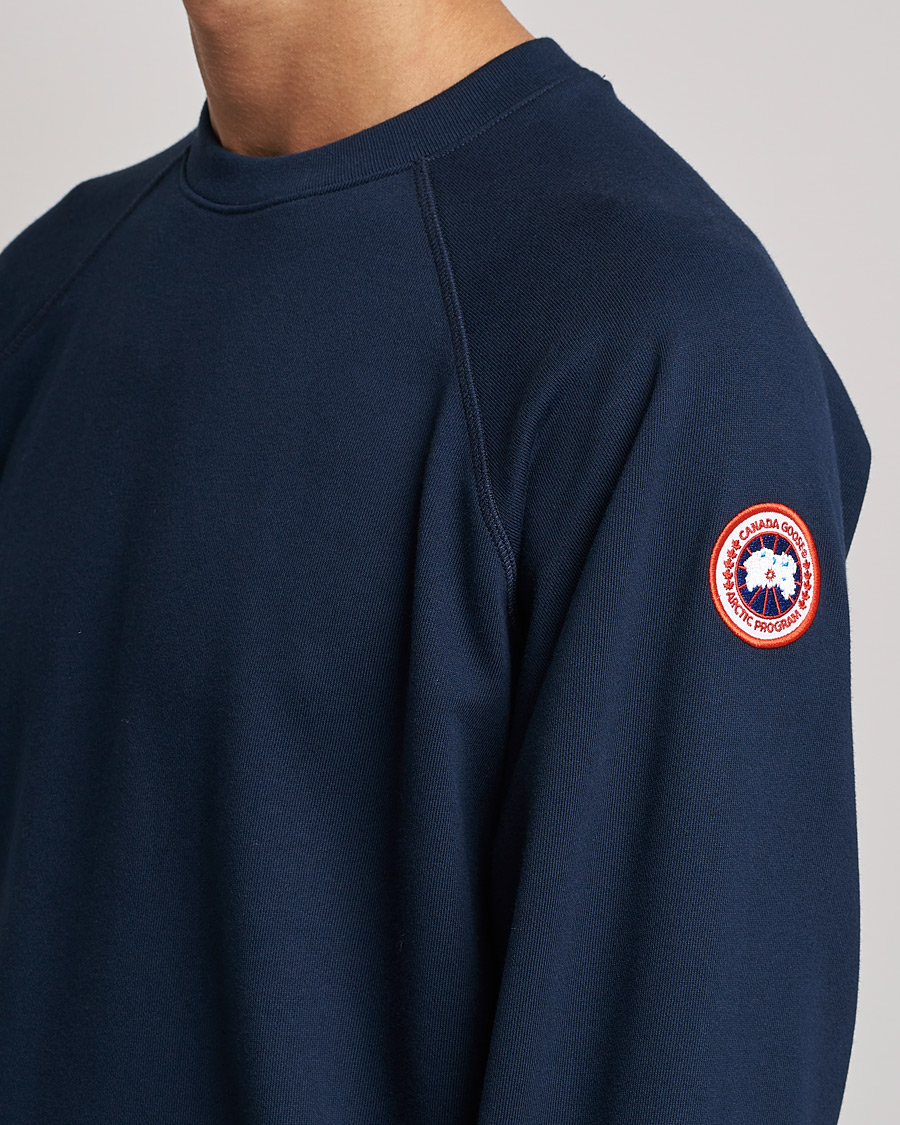 Herre | Gensere | Canada Goose | Huron Crewneck Atlantic Navy