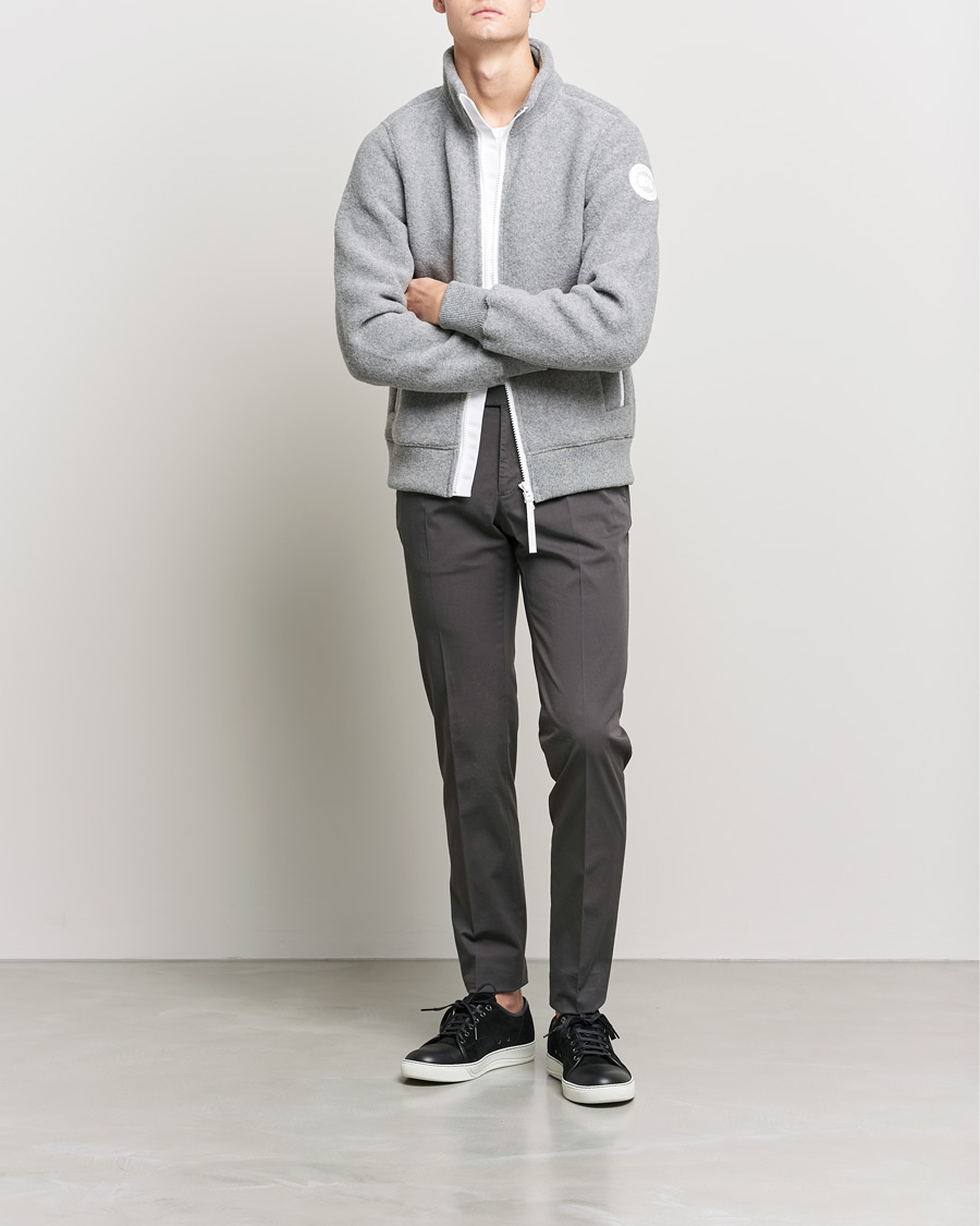Herre | Gensere | Canada Goose | Lawson Fleece Full Zip Greige