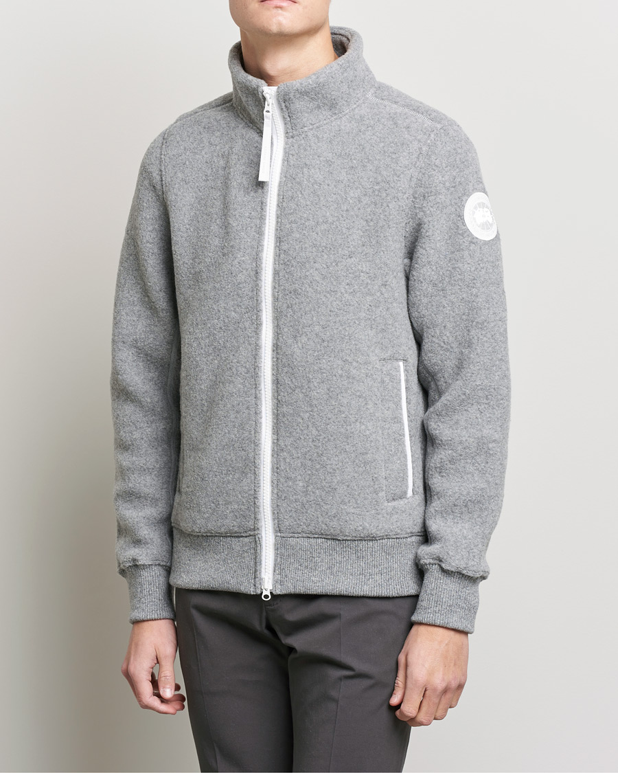 Herre | Gensere | Canada Goose | Lawson Fleece Full Zip Greige