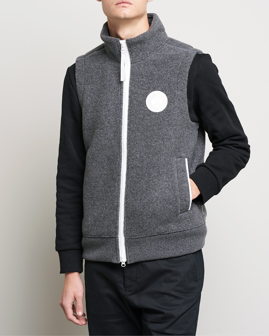Herre | Jakker | Canada Goose | Mersey Fleece Vest Quarry Grey
