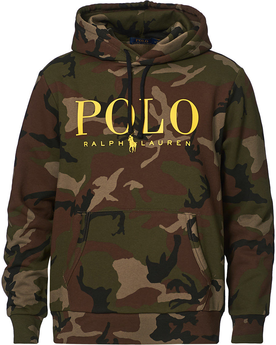 Herre | Gensere | Polo Ralph Lauren | Graphic Fleece Logo Hoodie Surplus Camo