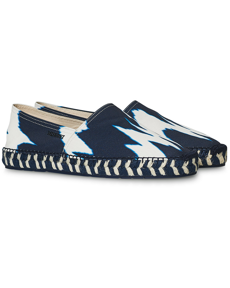 Herre | Missoni Zig Zag Canvas Espadrilles Multicolour | Missoni | Zig Zag Canvas Espadrilles Multicolour