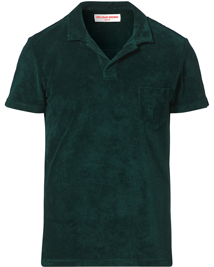 Herre | Pikéer | Orlebar Brown | Terry Polo Racing Green