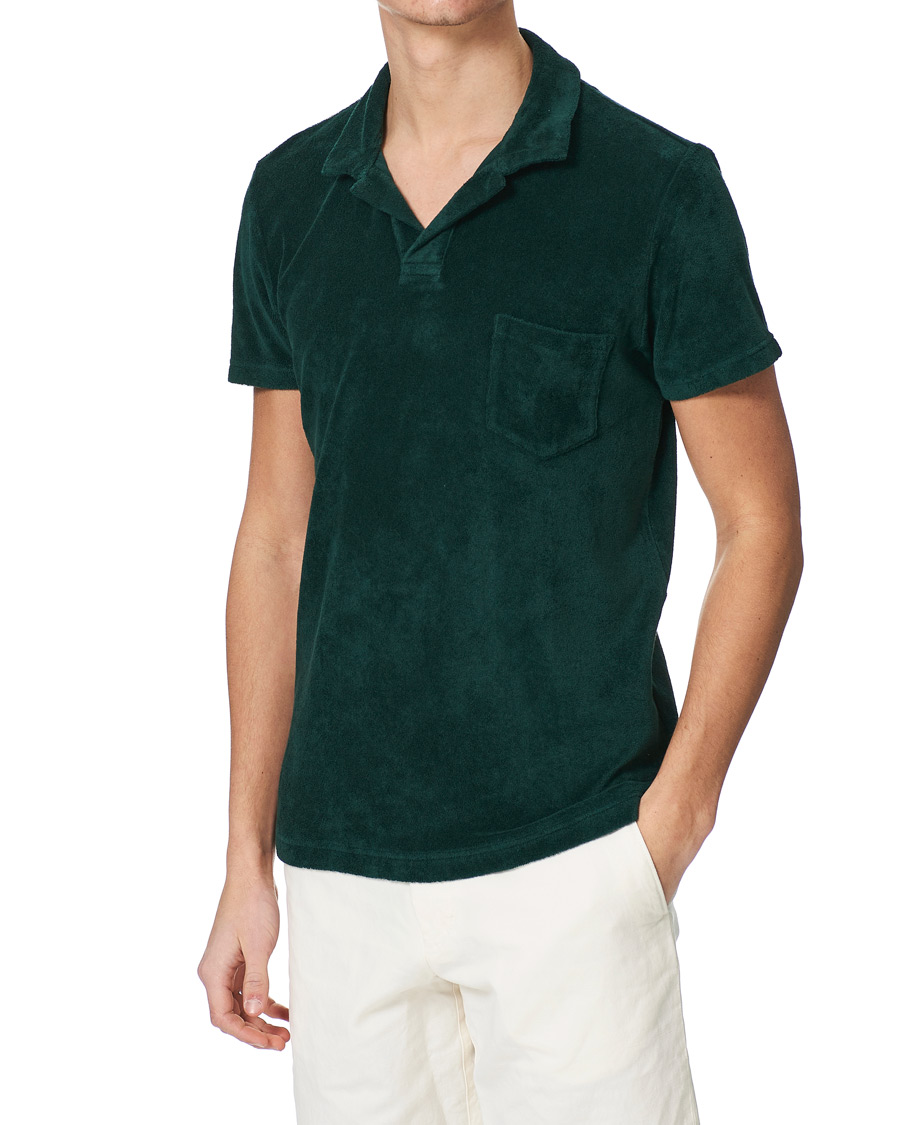 Herre | Pikéer | Orlebar Brown | Terry Polo Racing Green