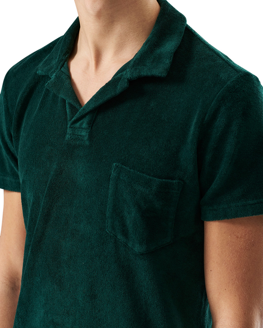 Herre | Pikéer | Orlebar Brown | Terry Polo Racing Green