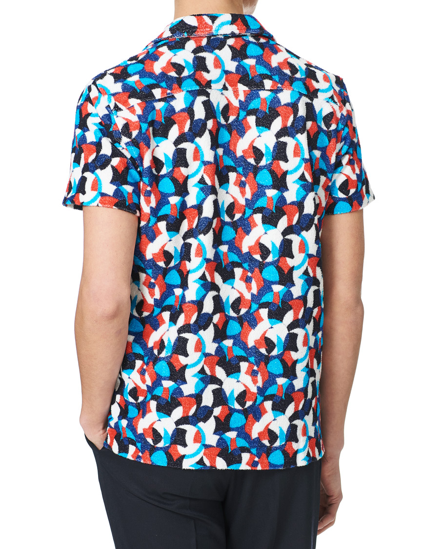 Herre | Pikéer | Orlebar Brown | Travis Towelling Moissan Red/Blue