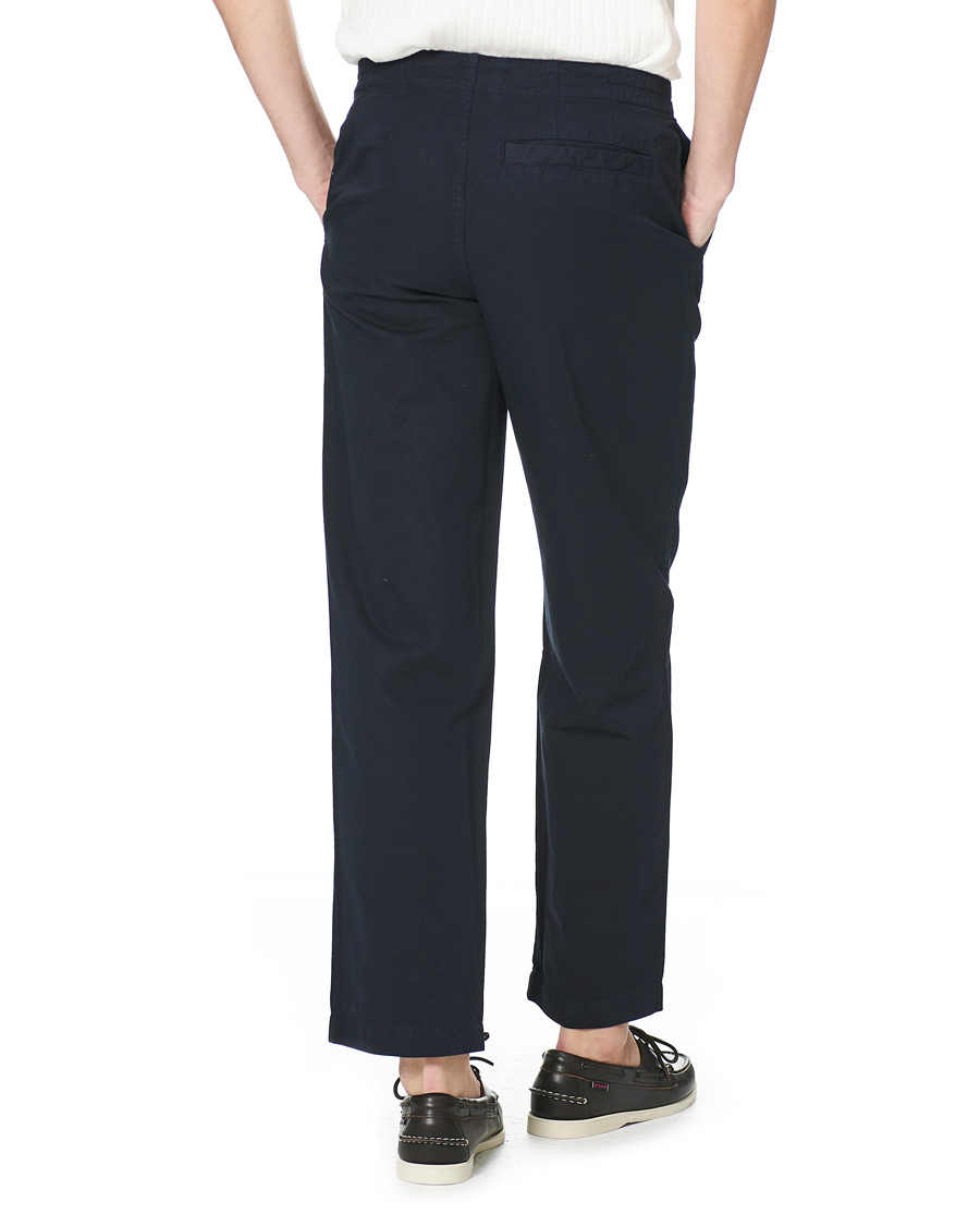 Herre | Bukser | Orlebar Brown | Toulon Relaxed Cotton/Linen Trousers Ink