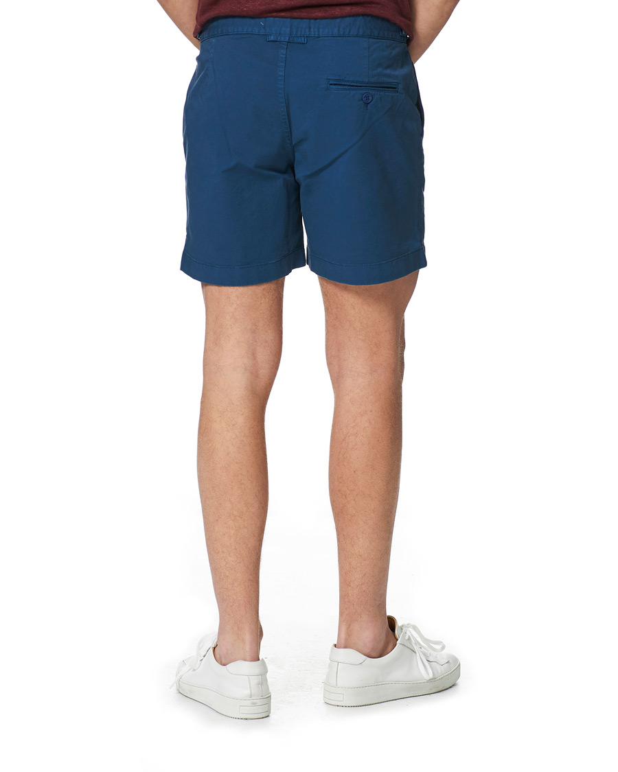 Herre | Shorts | Orlebar Brown | Bulldog Cotton Twill Shorts Classic Blue