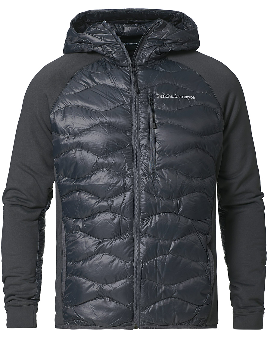 Herre | Jakker | Peak Performance | Helium Hooded Hybrid Motion Grey