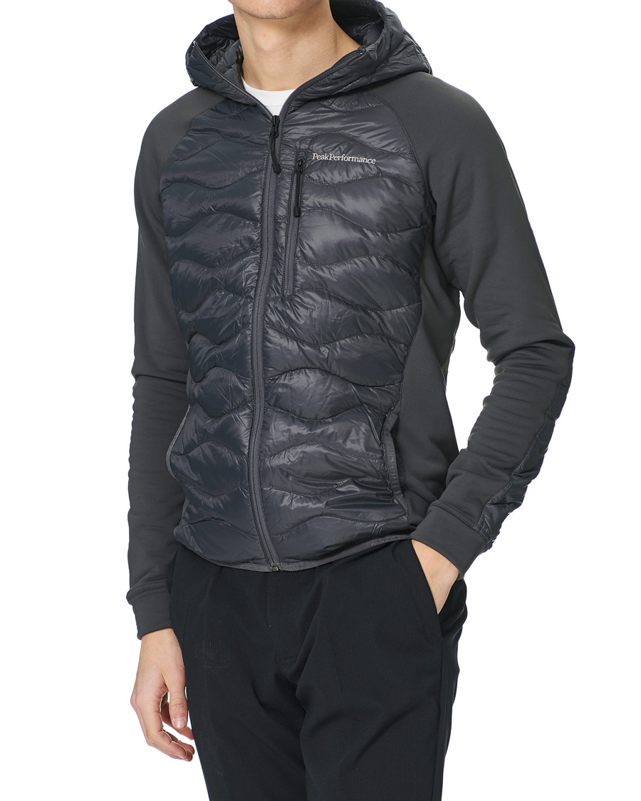 Herre | Jakker | Peak Performance | Helium Hooded Hybrid Motion Grey