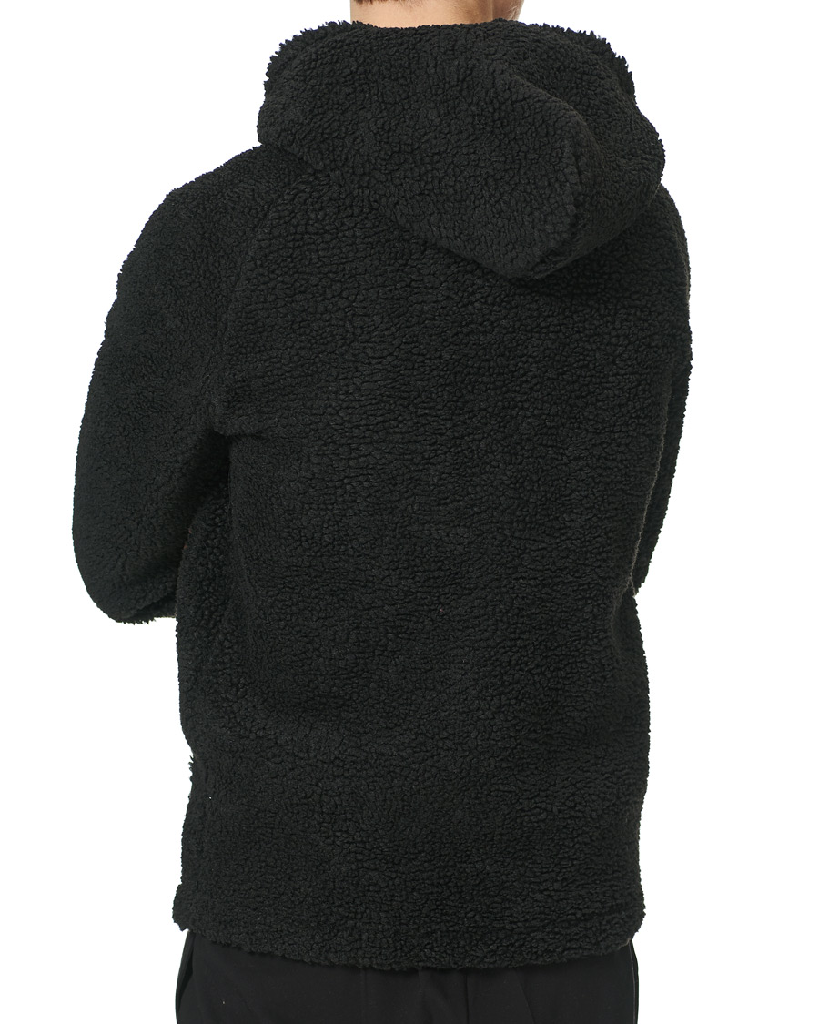 Herre | Gensere | Peak Performance | Pile Fleece Half Zip Hood Black