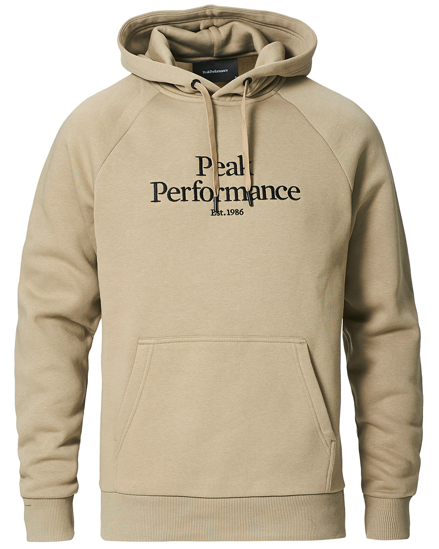 Herre | Gensere | Peak Performance | Original Logo Hoodie True Beige