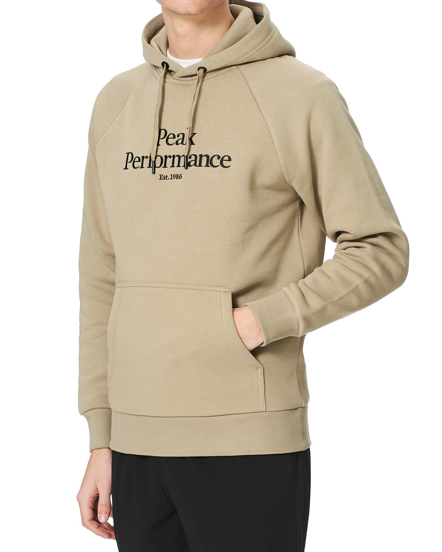 Herre | Gensere | Peak Performance | Original Logo Hoodie True Beige