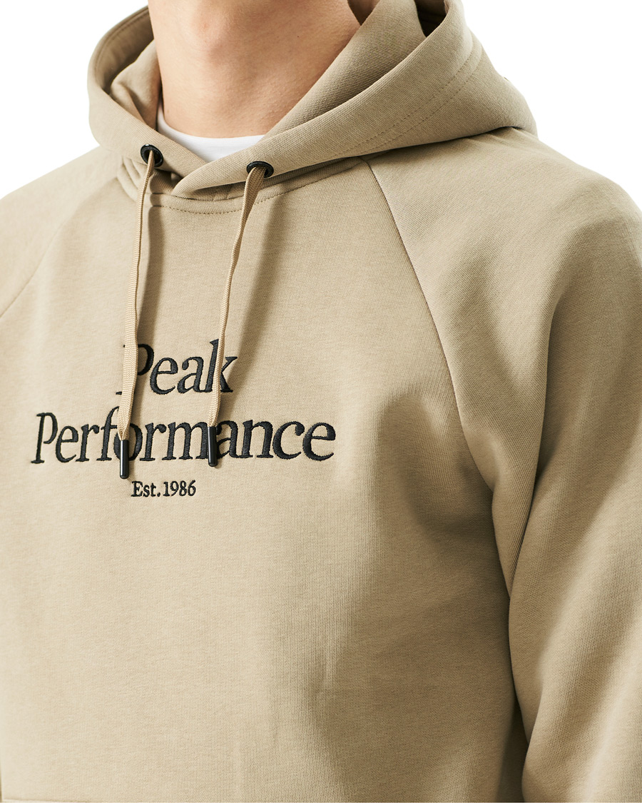 Herre | Gensere | Peak Performance | Original Logo Hoodie True Beige