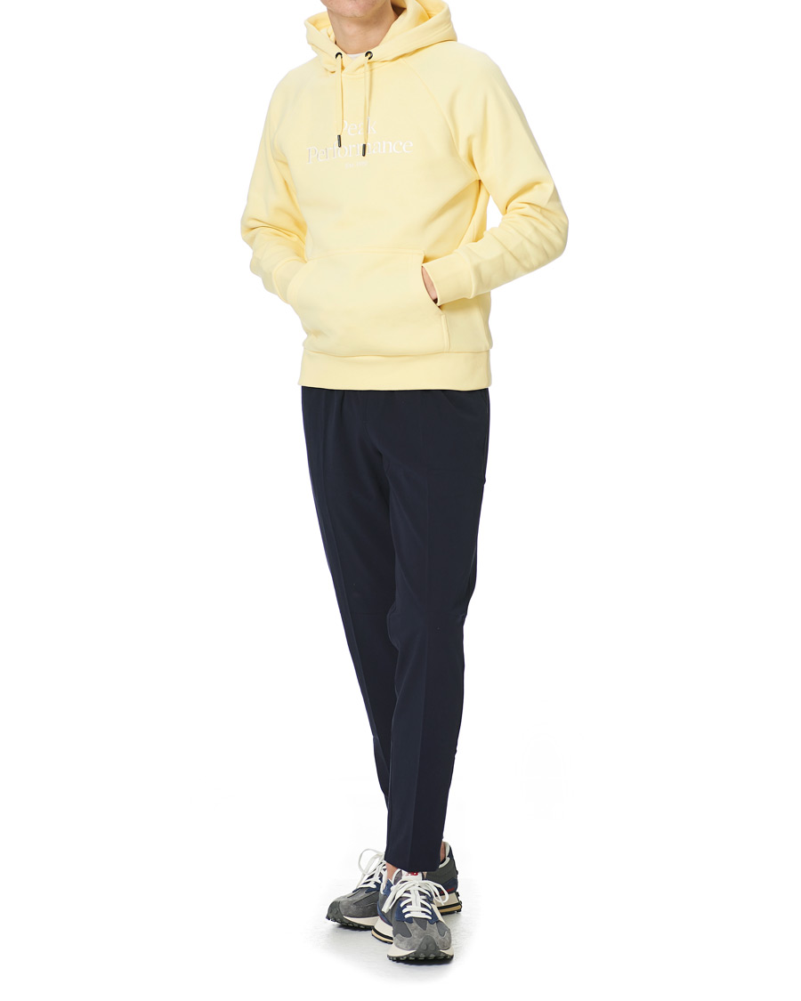 Herre | Gensere | Peak Performance | Original Logo Hoodie Butter