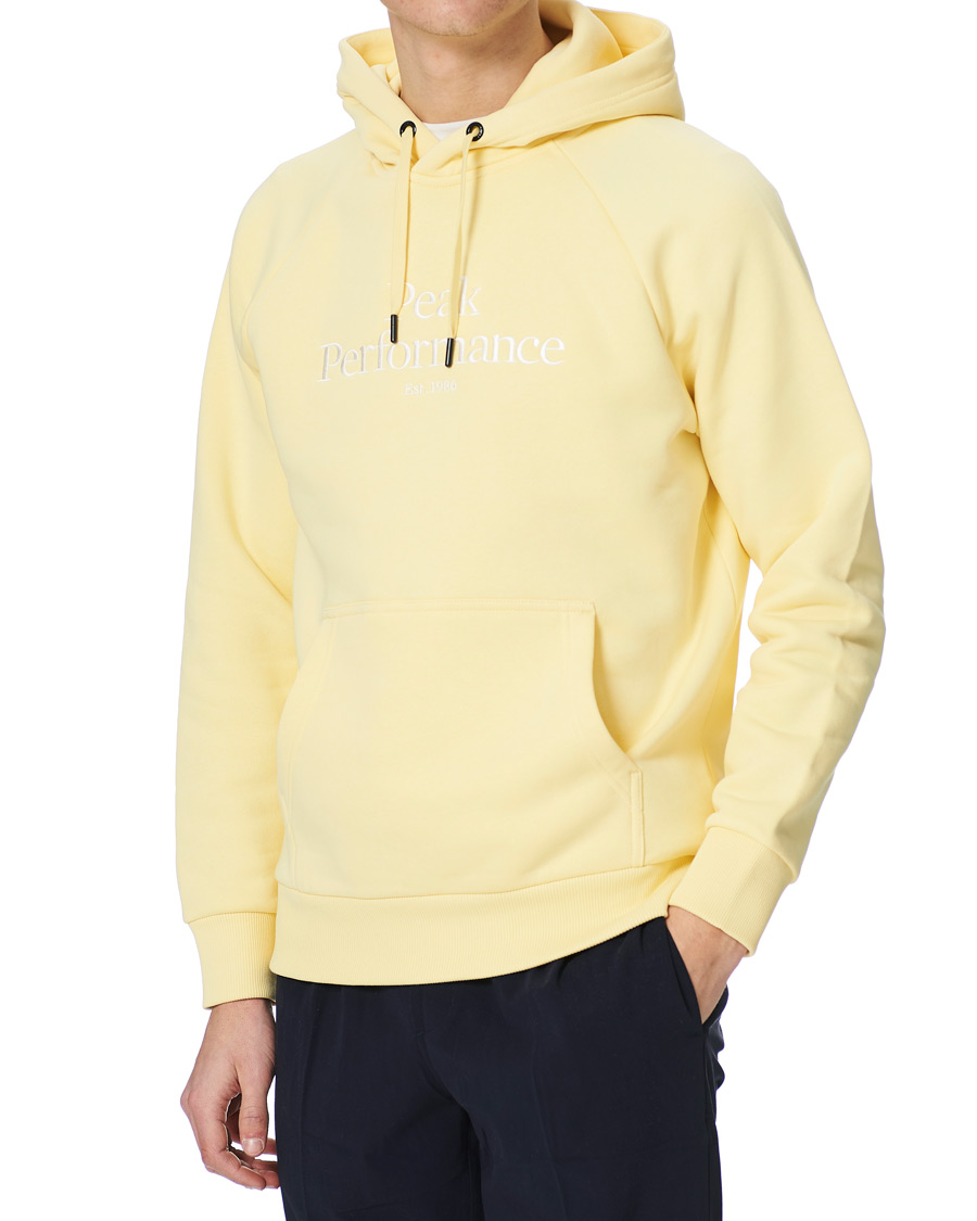 Herre | Gensere | Peak Performance | Original Logo Hoodie Butter