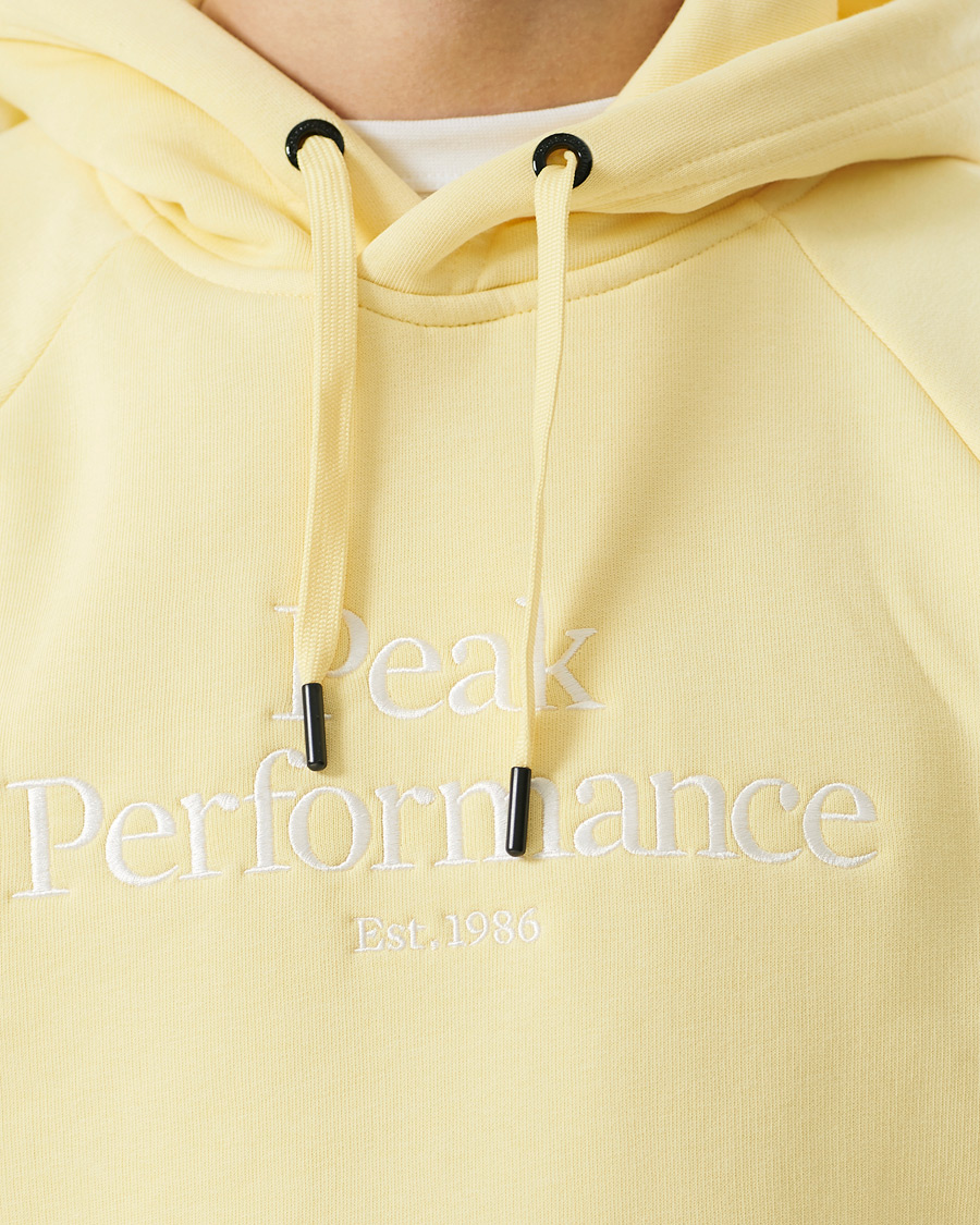 Herre | Gensere | Peak Performance | Original Logo Hoodie Butter