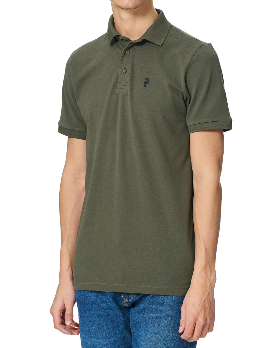 Herre | Pikéer | Peak Performance | Classic Polo Pine Neddle