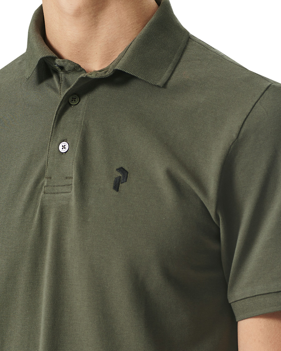 Herre | Pikéer | Peak Performance | Classic Polo Pine Neddle