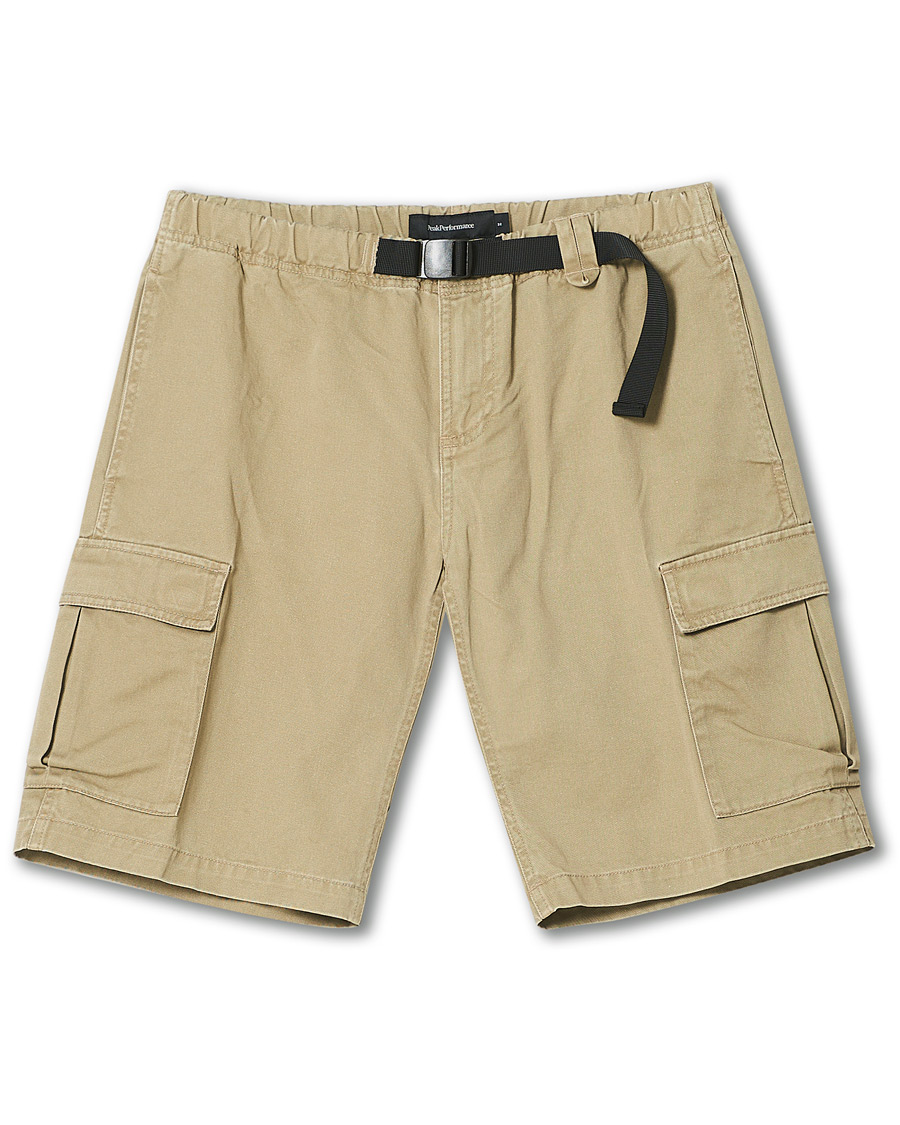 Herre | Shorts | Peak Performance | Cotton Cargo Shorts True Beige