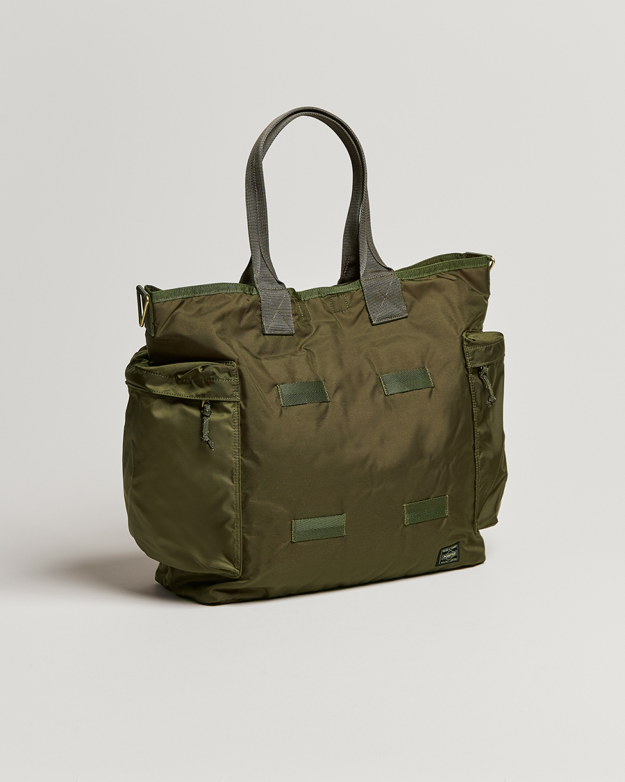 Herre | Vesker | Porter-Yoshida & Co. | Force 2Way Tote Bag Olive Drab