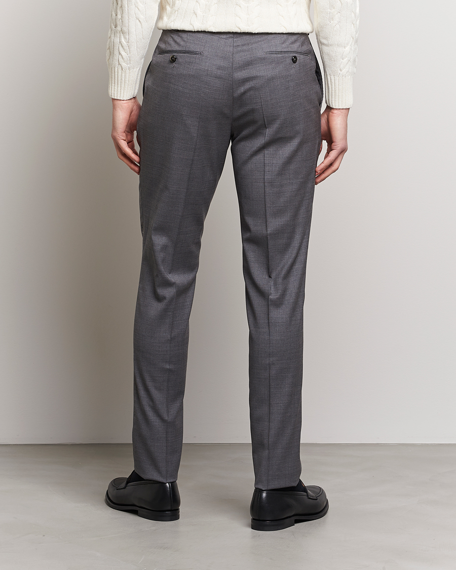 Herre | Bukser | PT01 | Gentleman Fit Wool Trousers Medium Grey