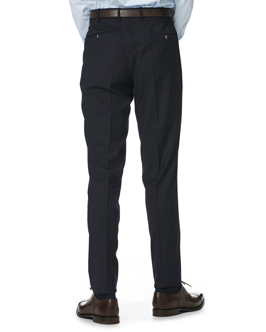 Herre | Bukser | PT01 | Gentleman Fit Wool Trousers Navy