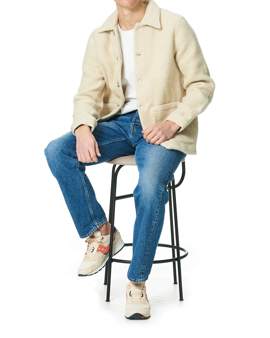 Herre | Saucony Shadow 5000 Sneaker Beige/Blue | Saucony | Shadow 5000 Sneaker Beige/Blue