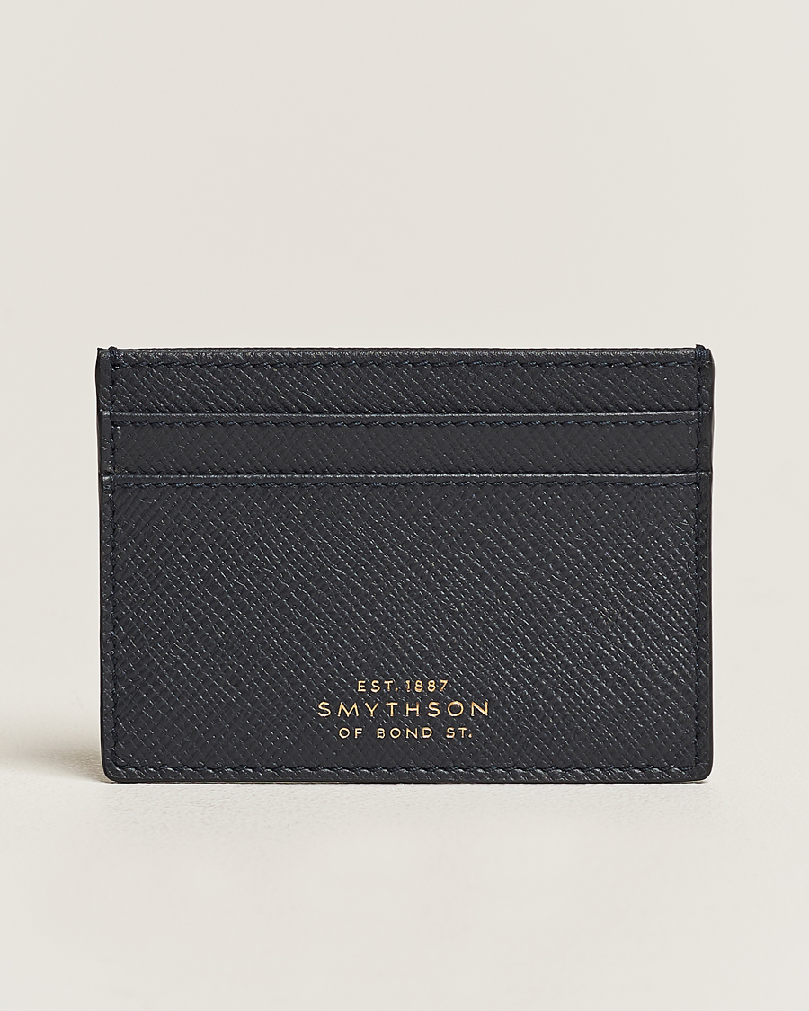 Herre | Lommebøker | Smythson | Panama Flat Cardholder Navy