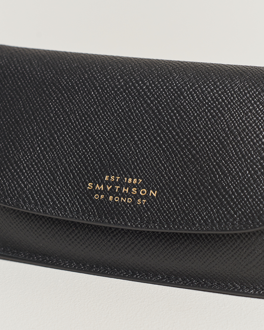 Herre | Smythson | Smythson | Panama Hard Sunglasses Case Black