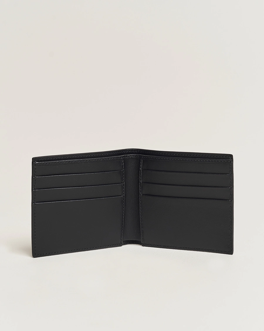 Herre | Assesoarer | Smythson | Panama 6 Card Wallet Black Leather