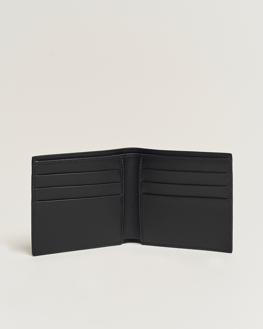 Herre | Assesoarer | Smythson | Panama 6 Card Wallet Black Leather