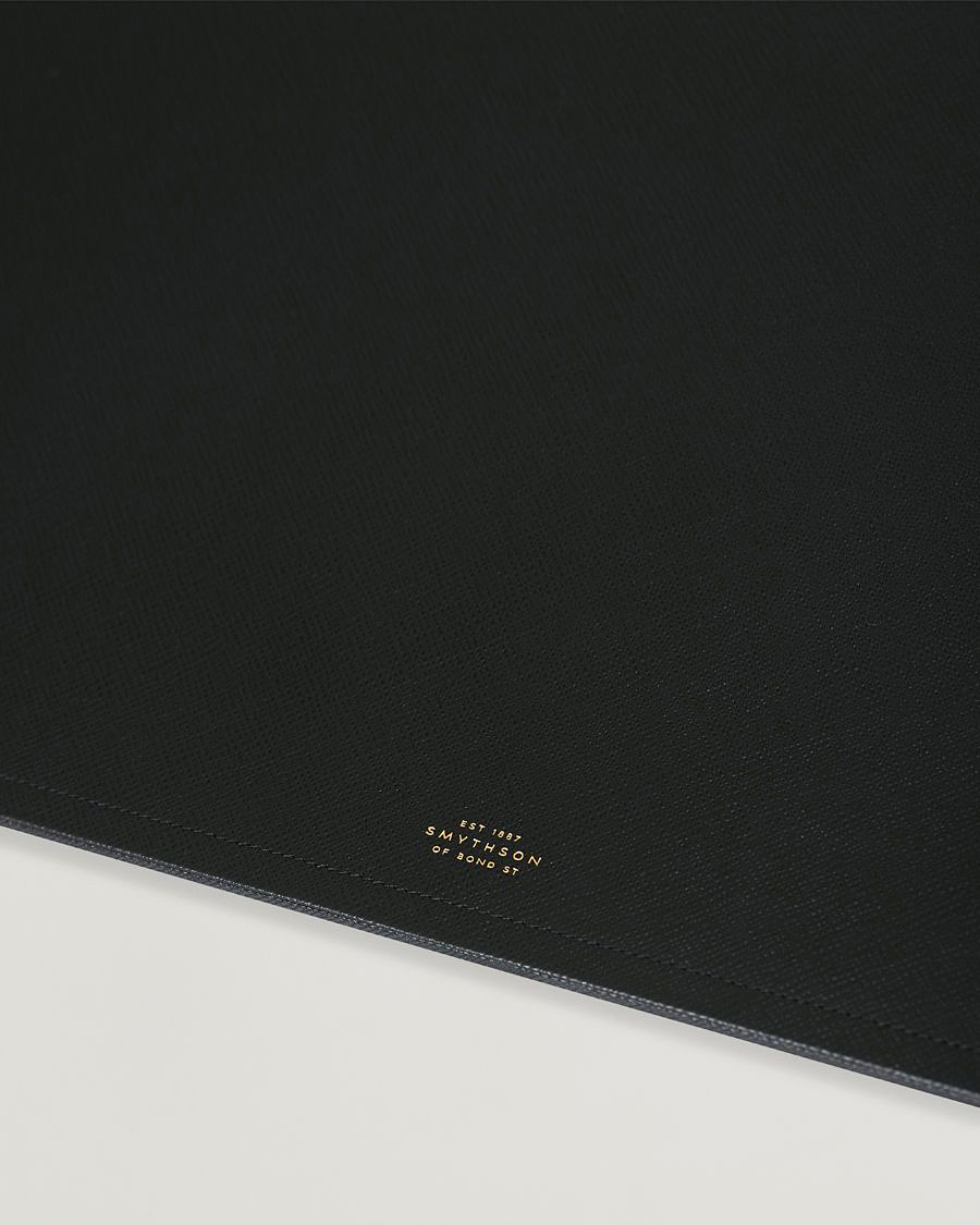Herre | Til hjemmet | Smythson | Panama Desk Mat Black