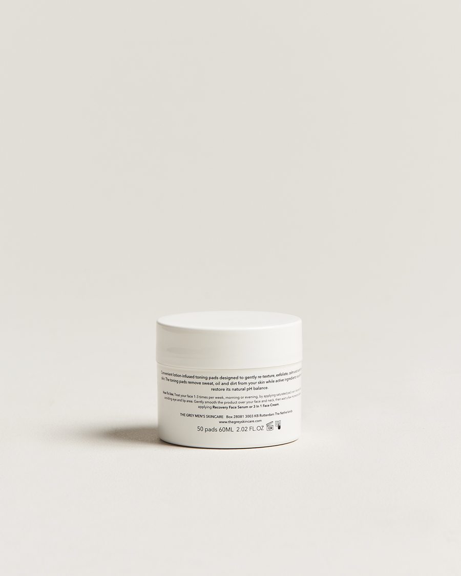 Herr | THE GREY | THE GREY | Exfoliating Toning Pads x50/60ml 