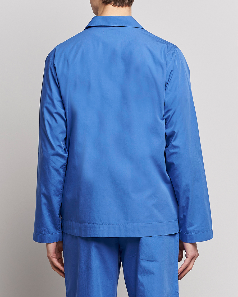 Herre | Pyjamaser og badekåper | Tekla | Poplin Pyjama Shirt Royal Blue