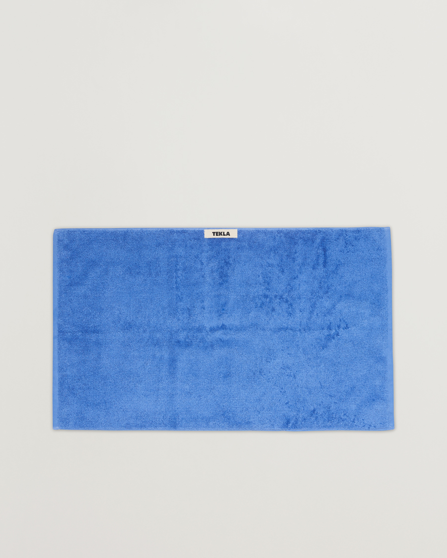 Herre | Gaver | Tekla | Organic Terry Hand Towel Clear Blue