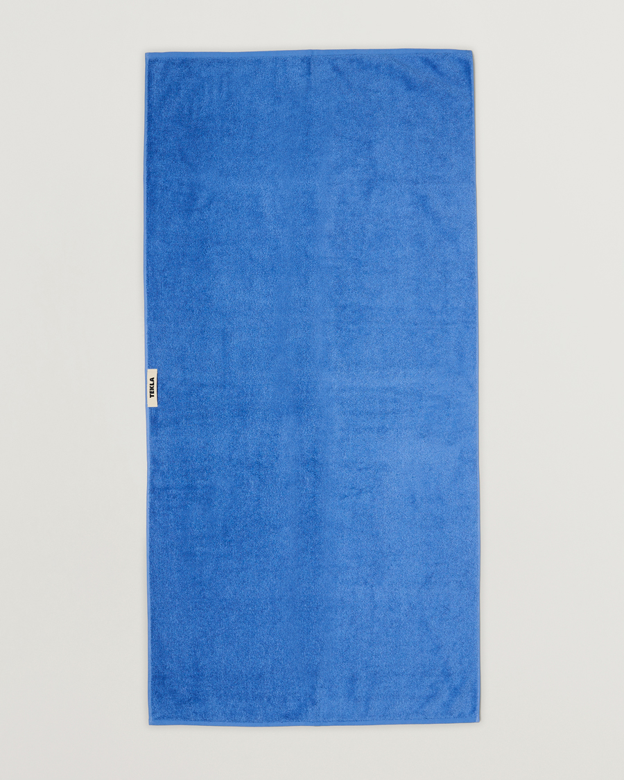 Herre | Gaver til særlige lejligheder | Tekla | Organic Terry Bath Towel Clear Blue