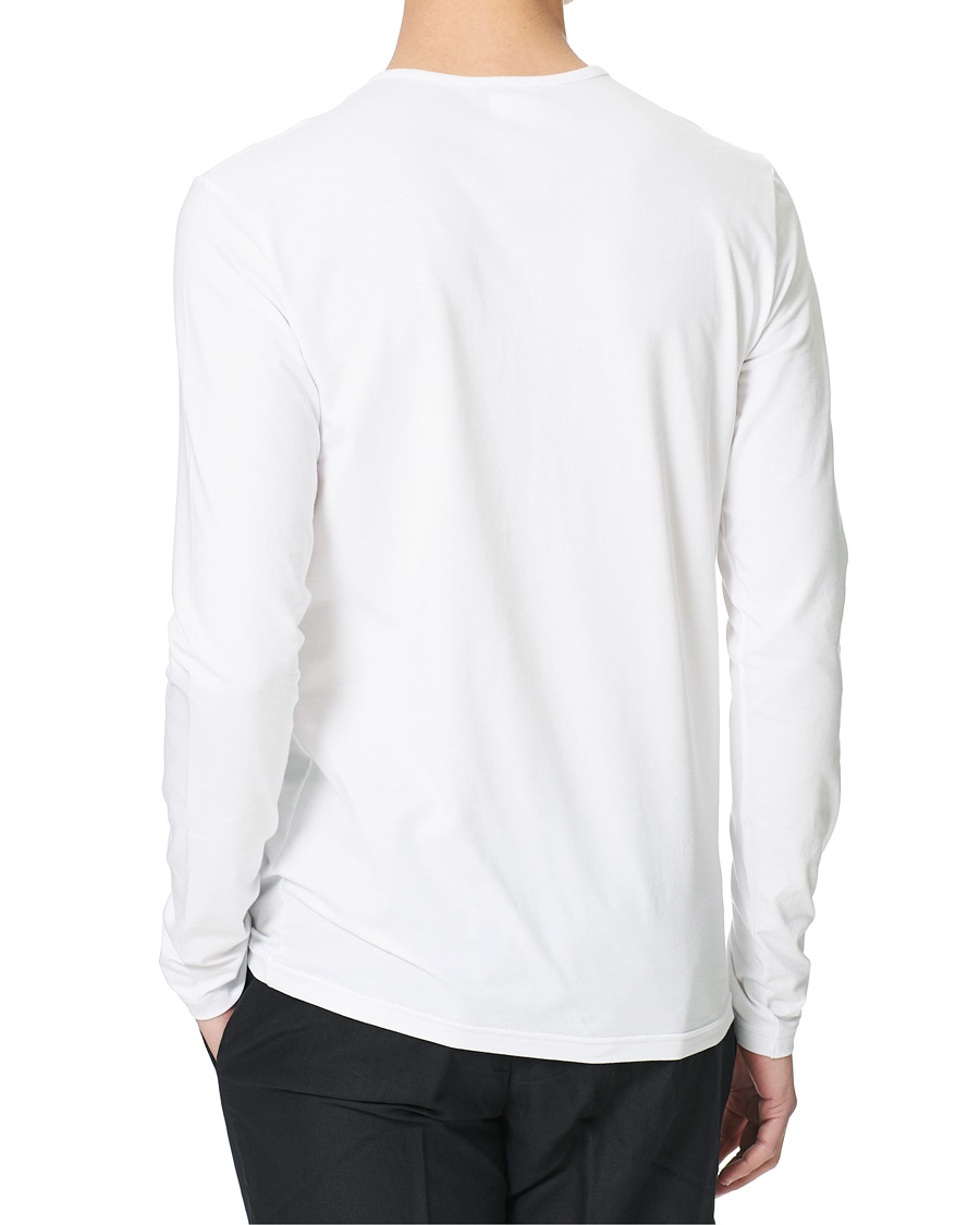 Herre | T-Shirts | Versace | Medusa Long Sleeve Tee White