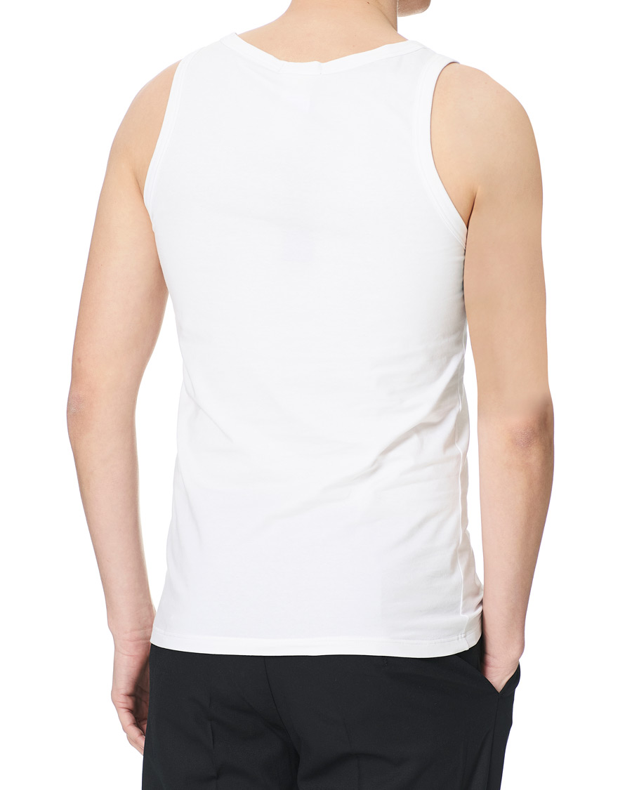 Herre | T-Shirts | Versace | Logo Tank Top White