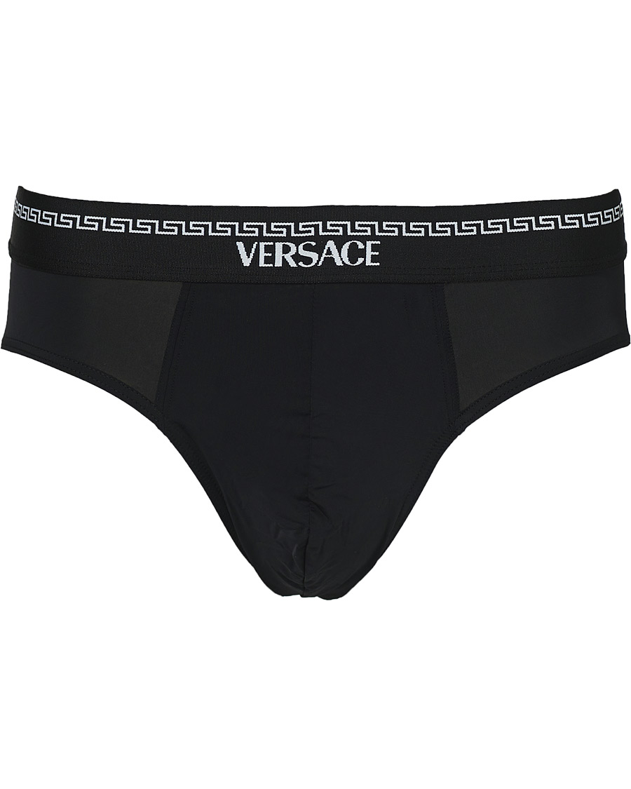 Herre | Undertøy | Versace | Microfiber Briefs Black