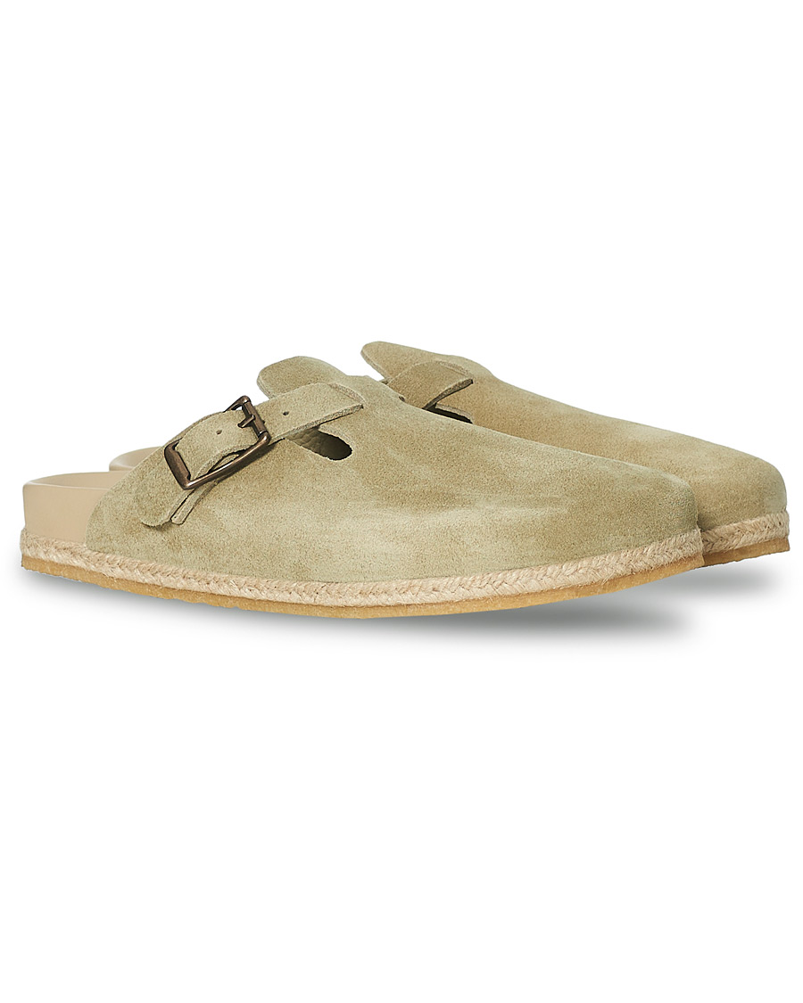 Herre | Yuketen Sal 1 Crepe Sole Sandals Desert Suede | Yuketen | Sal 1 Crepe Sole Sandals Desert Suede