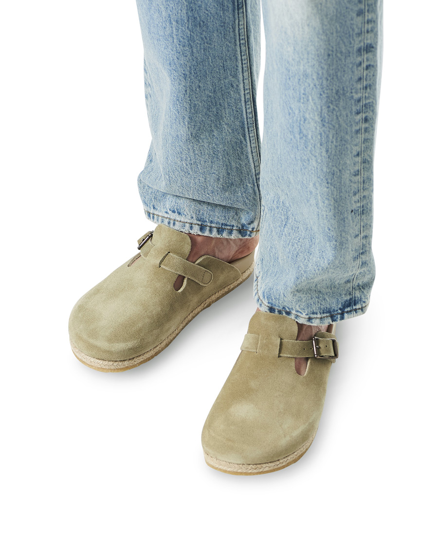 Herre | Yuketen Sal 1 Crepe Sole Sandals Desert Suede | Yuketen | Sal 1 Crepe Sole Sandals Desert Suede