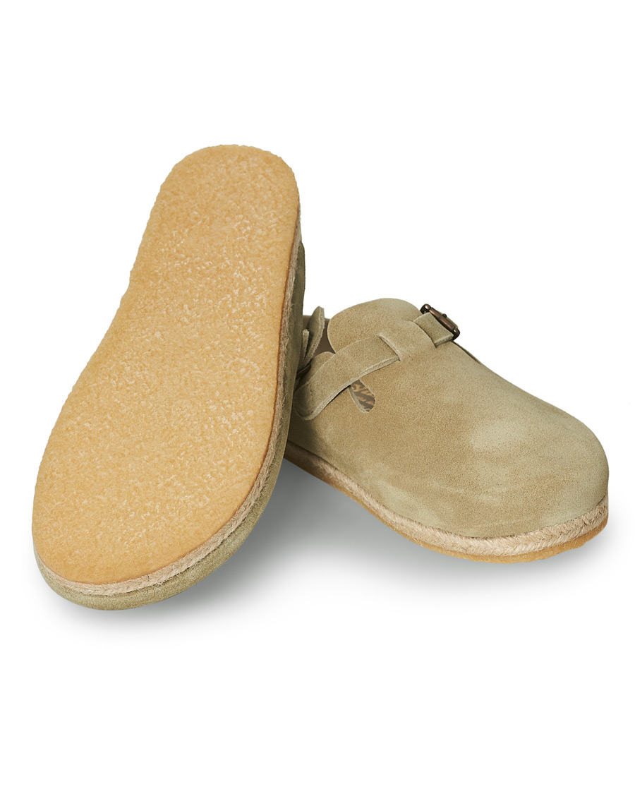 Herre | Yuketen Sal 1 Crepe Sole Sandals Desert Suede | Yuketen | Sal 1 Crepe Sole Sandals Desert Suede