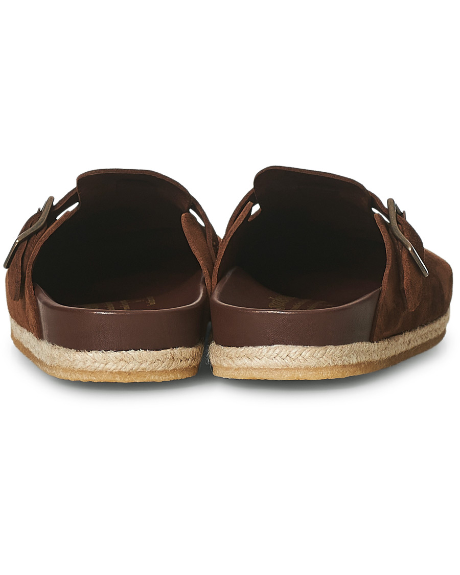 Herre | Yuketen Sal 1 Crepe Sole Sandals Snuff Suede | Yuketen | Sal 1 Crepe Sole Sandals Snuff Suede