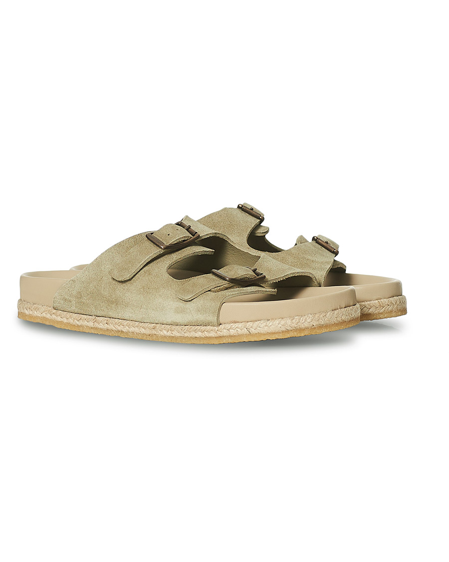 Herre | Yuketen Sal 2 Crepe Sole Sandals Desert Suede | Yuketen | Sal 2 Crepe Sole Sandals Desert Suede