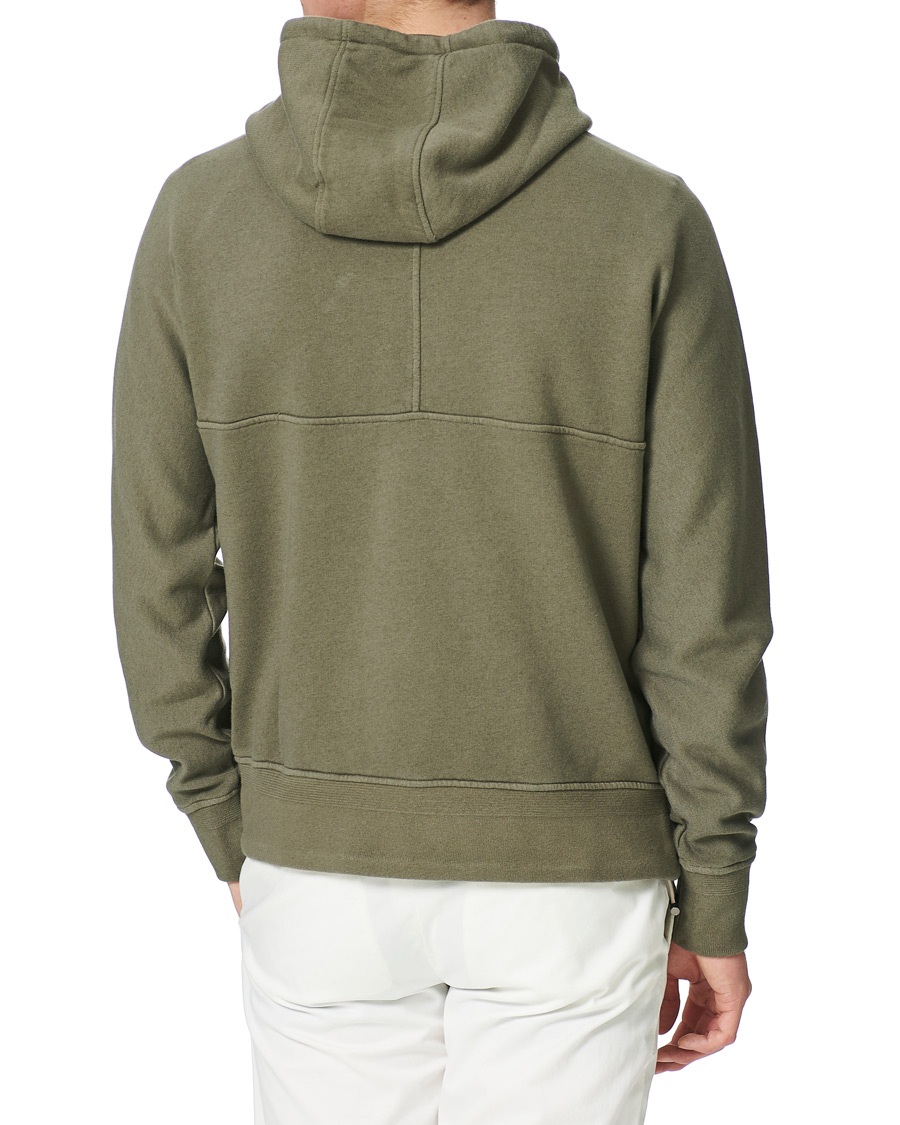 Herre | Gensere | Ermenegildo Zegna | Cotton/Cashmere Hoodie Sage Green