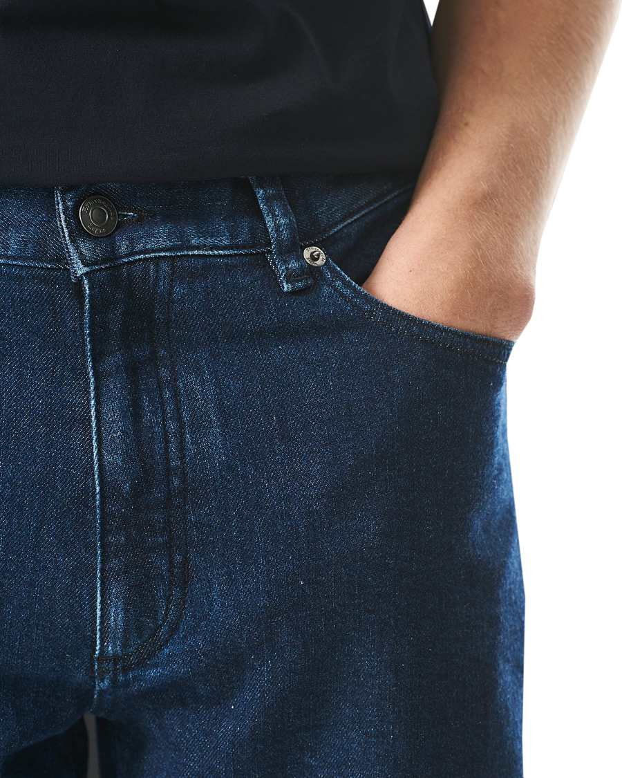 Herre | Jeans | Ermenegildo Zegna | Slim Fit Stretch Jeans Dark Indigo
