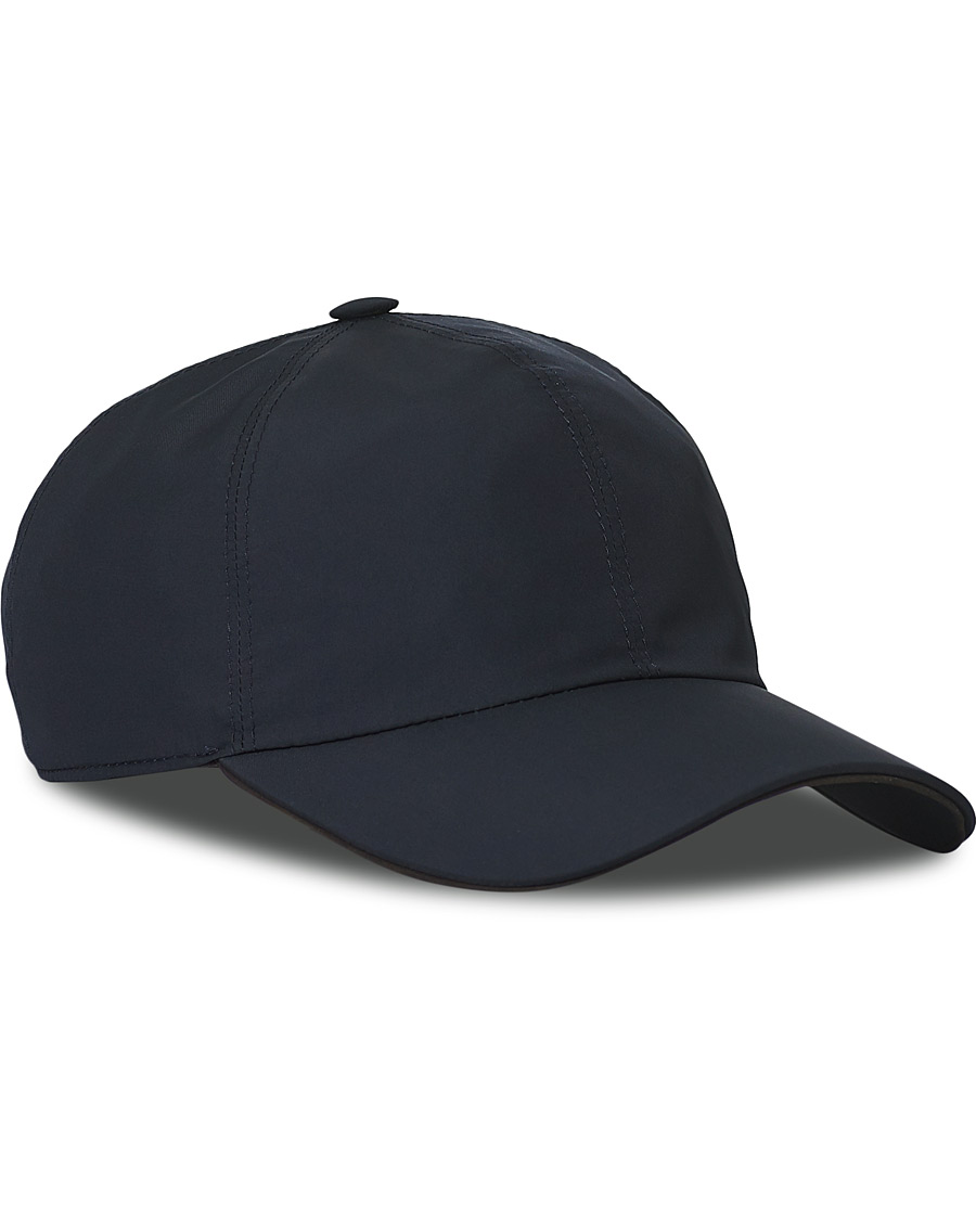 Herre | Ermenegildo Zegna Nylon Baseball Cap Navy | Ermenegildo Zegna | Nylon Baseball Cap Navy