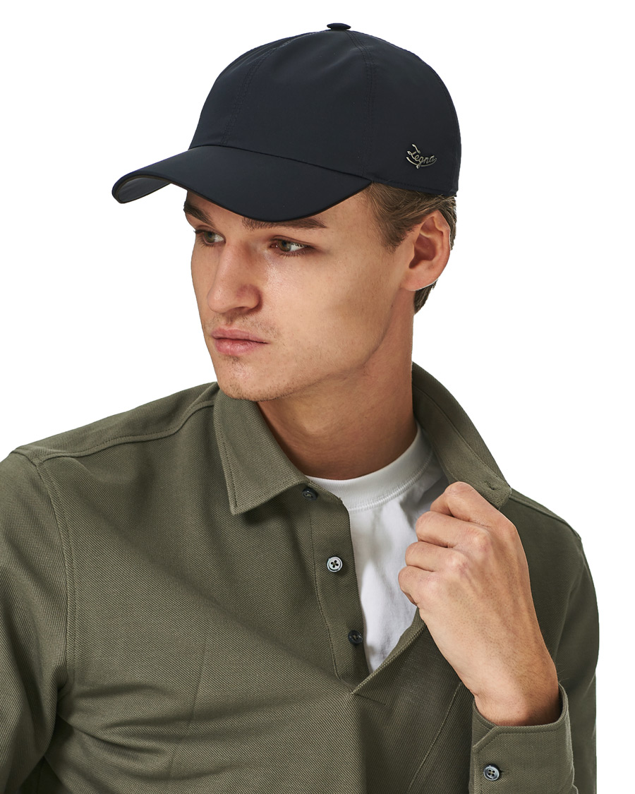 Herre | Ermenegildo Zegna Nylon Baseball Cap Navy | Ermenegildo Zegna | Nylon Baseball Cap Navy